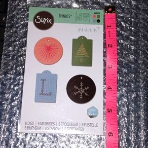 Sizzix Stitched Tags Thinlits Dies